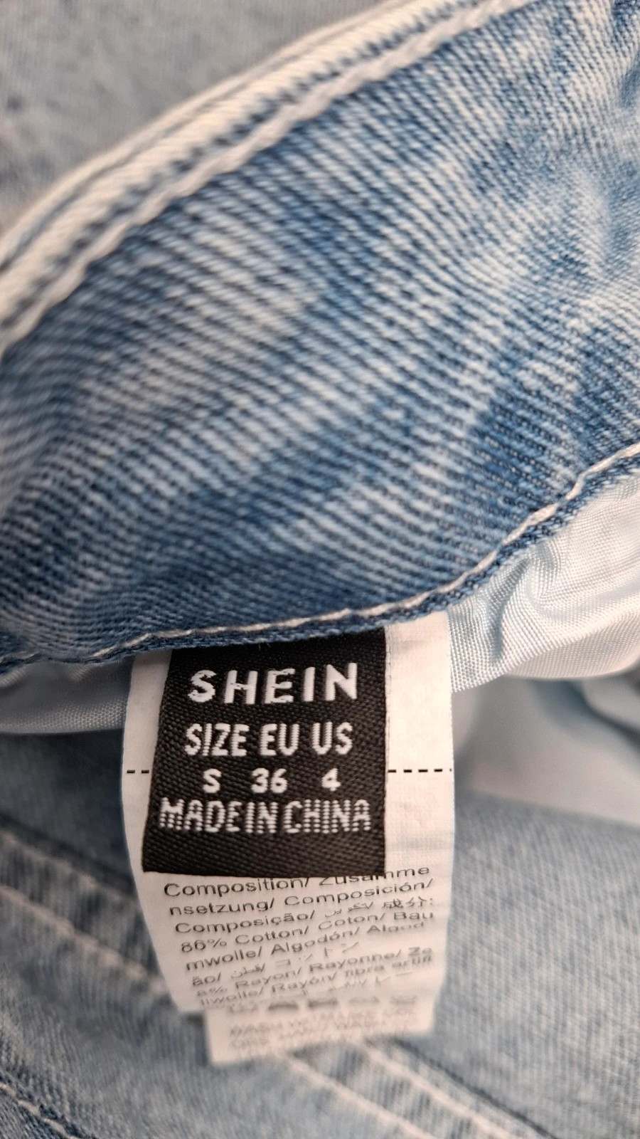 Jeans shein- Taille S- 36- parfait état – Shein – taille S / 36 / 8 3