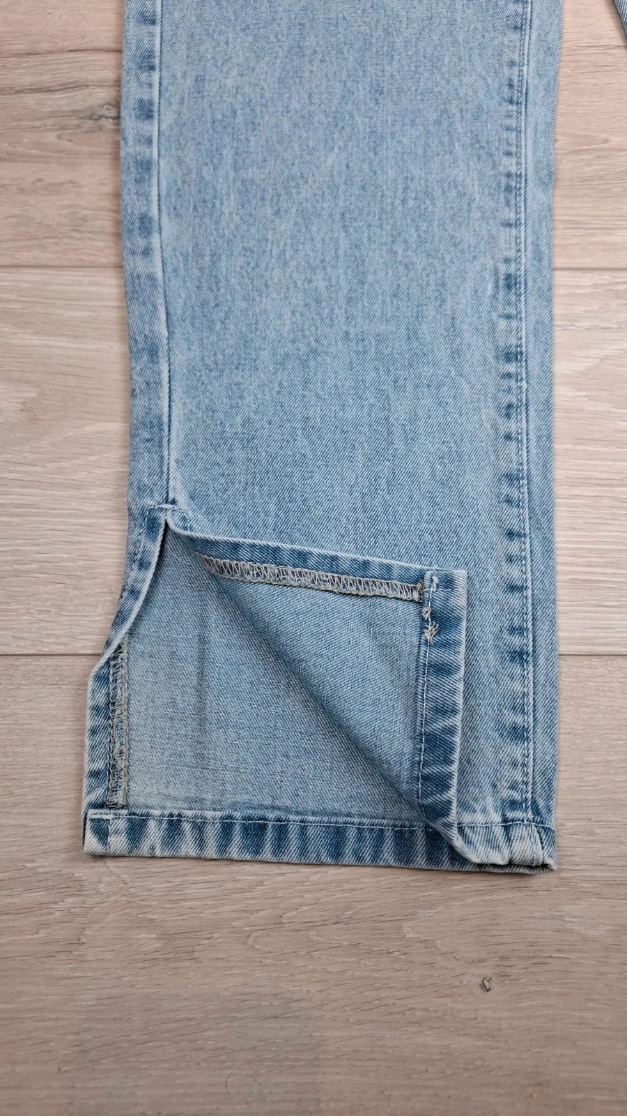Jean SHEIN femme taille haute – Coupe droite / mom – Bleu clair – Taille 36 (S)- très bon état – Shein – taille S / 36 / 8 3