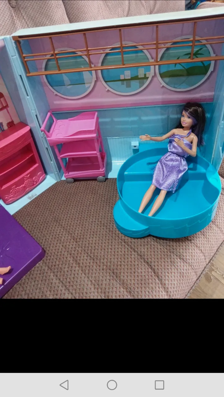 Avion Jet Barbie Mattel dépliable – Barbie – taille 2 ans 4