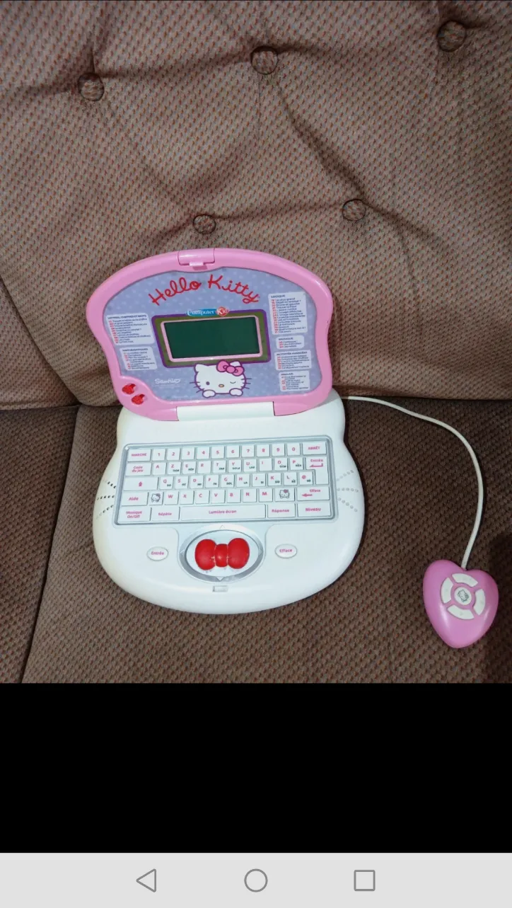 Ordinateur éducatif Hello Kitty rose avec souris – Hello Kitty – taille 2 ans 2