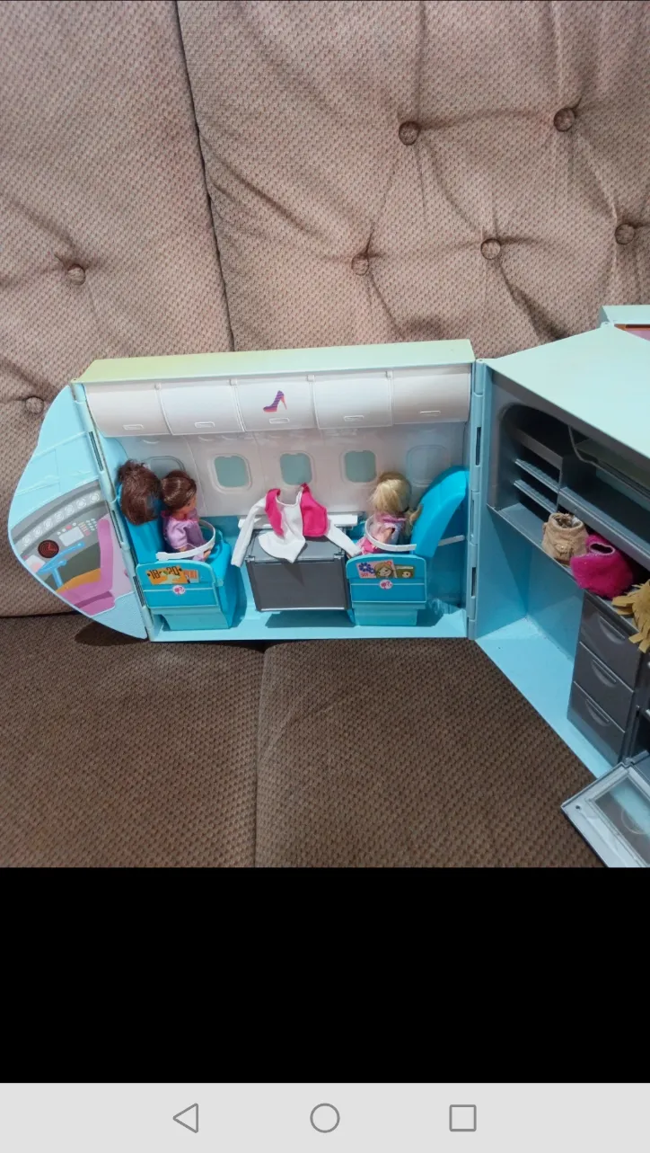 Avion Jet Barbie Mattel dépliable – Barbie – taille 2 ans 2