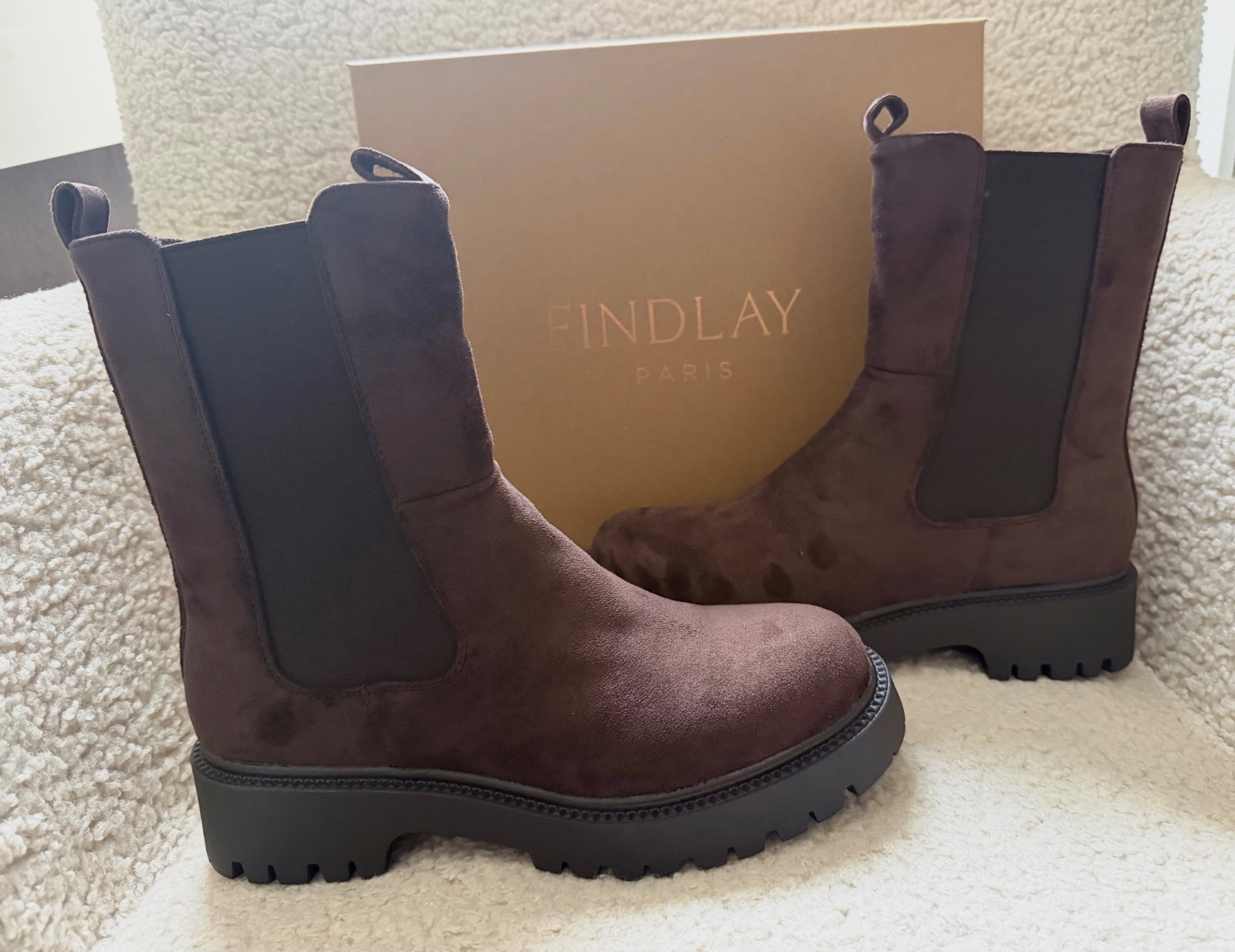 Bottines marron findlay  – Findlay – taille EU 39 3