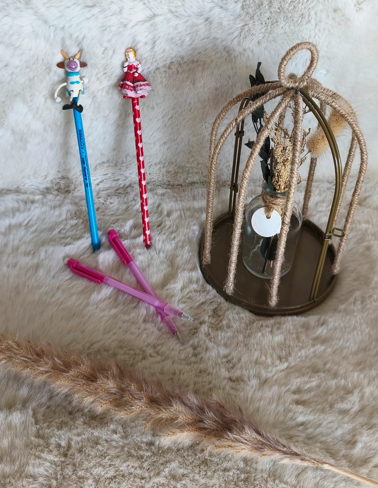 💗 lot de 4 croyons fantaisie 💗