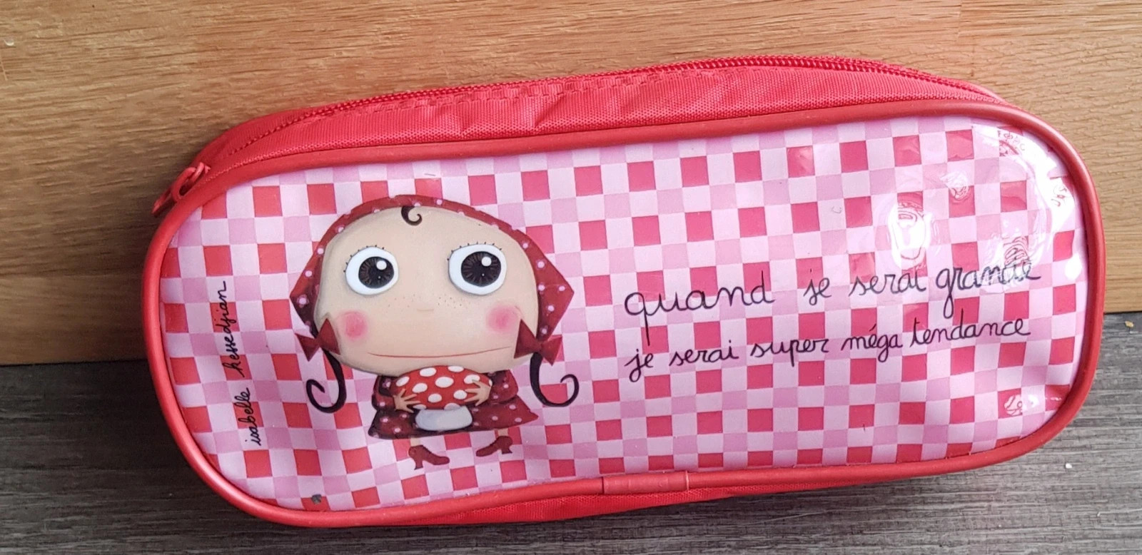 🩷 trousse rouge/rose 🩷 – TEX – taille Taille unique 5