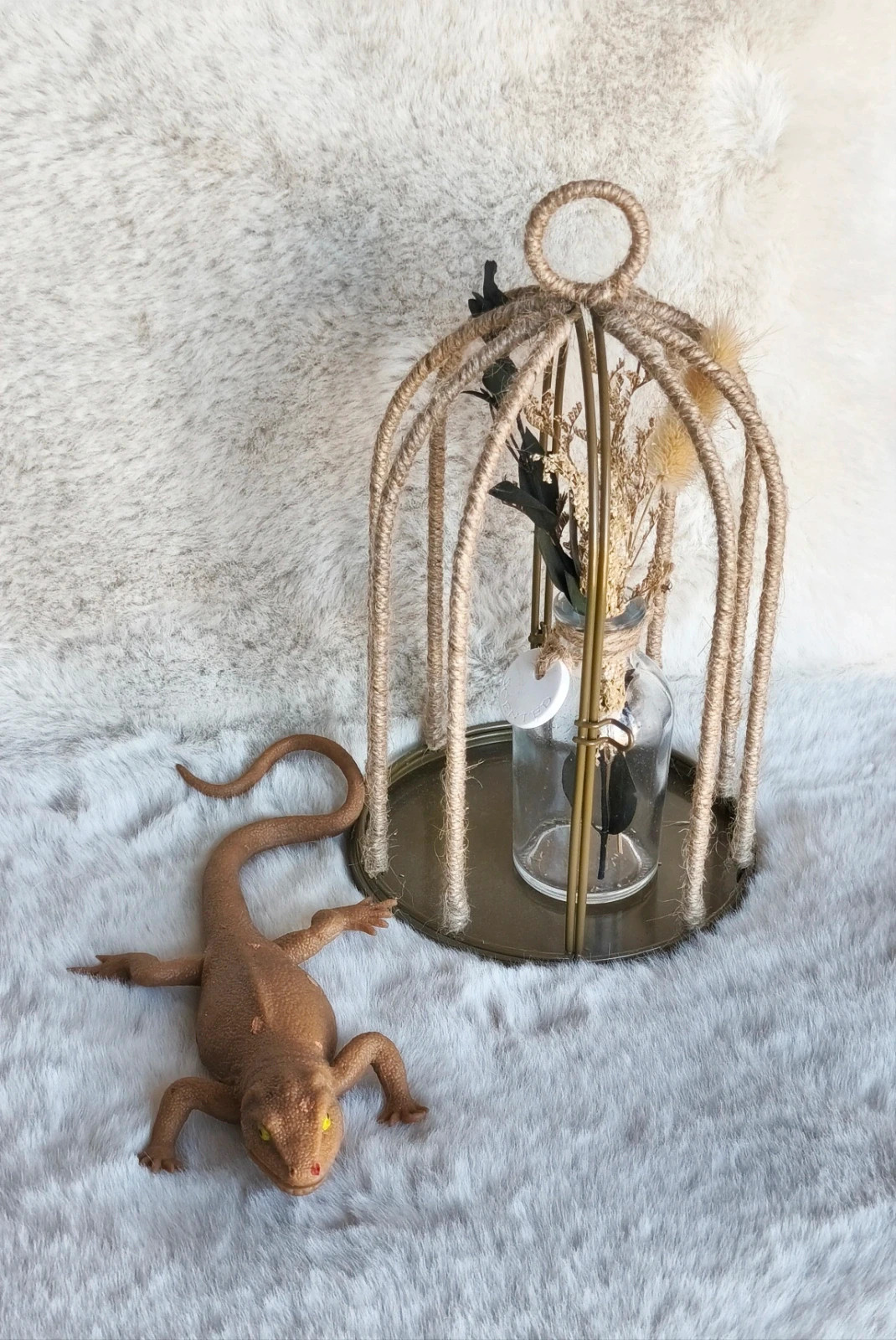 🤎 lézard en caoutchouc élastique 🤎 – GiFi – taille 5 ans / 110 cm 2