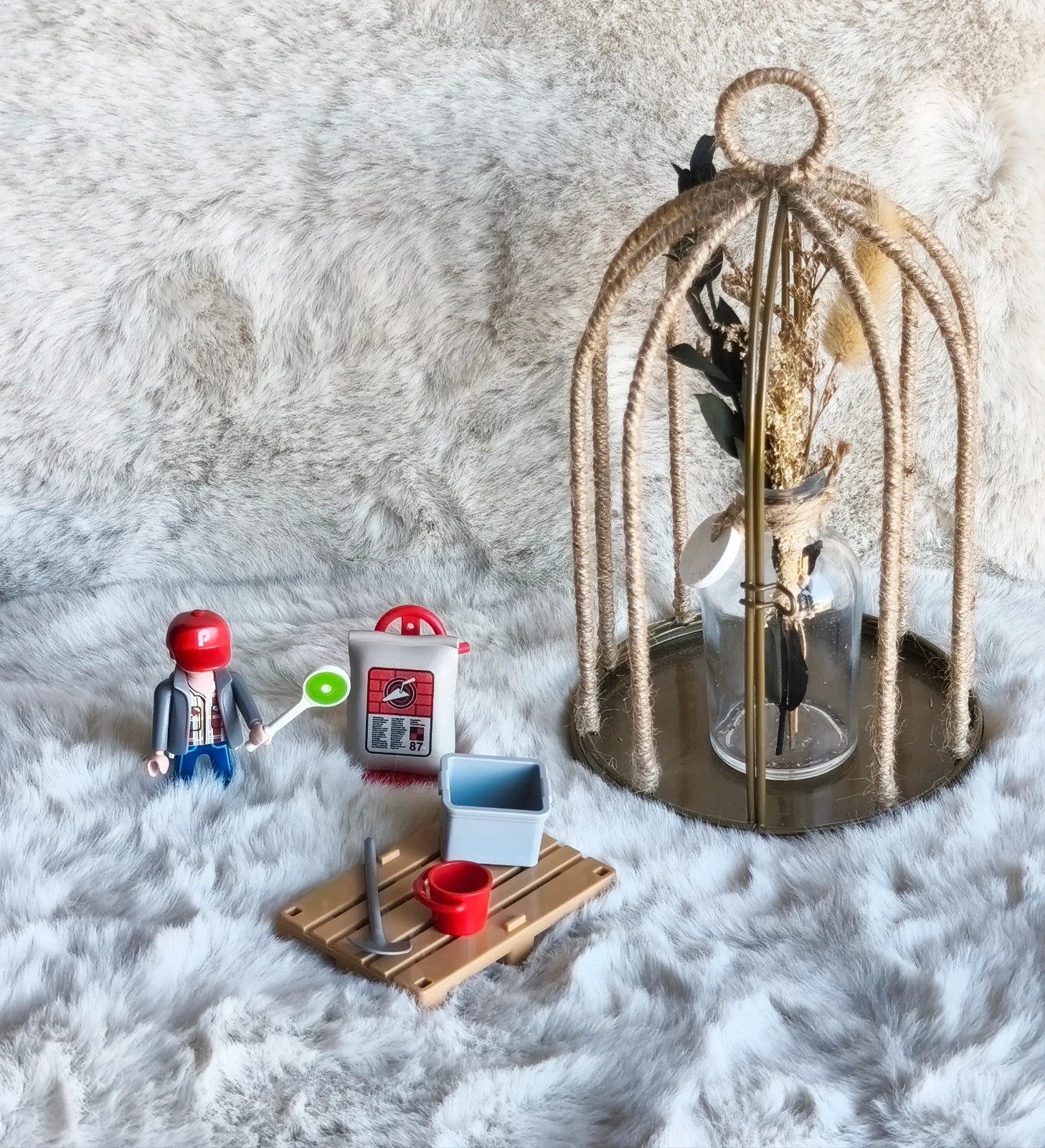 💗 playmobil le maçon et ses accessoires 💗