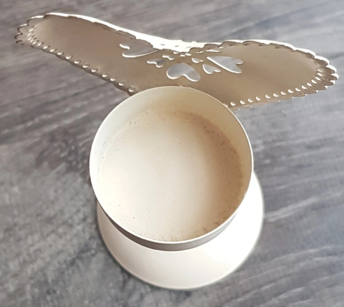 🤍 petit bougeoir en métal forme cœur 🤍 – Maisons du Monde – taille Taille unique 3