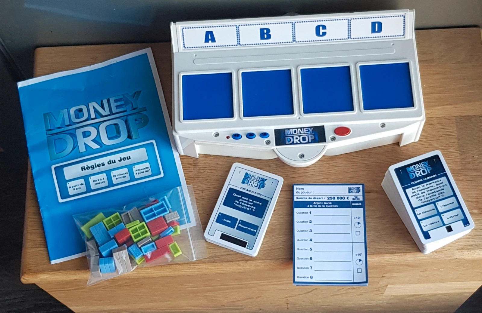 💙 jeux de société "Money drop" 💙 – TF1 Games – taille Taille unique 2