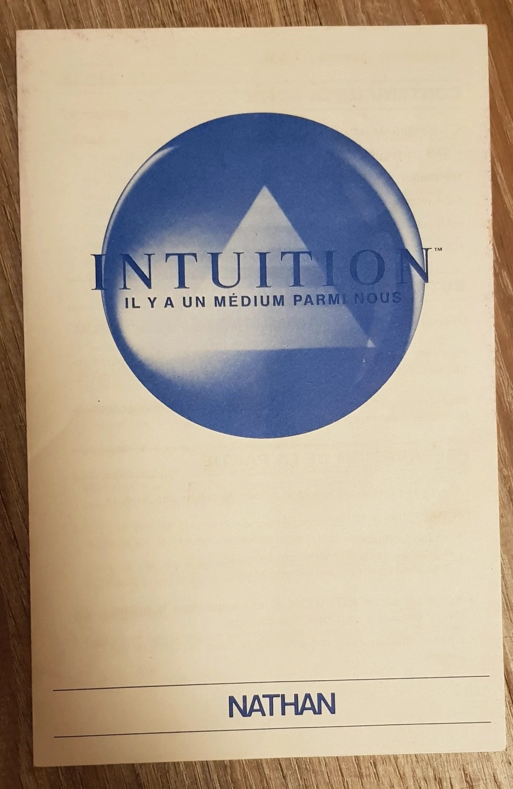 🩶 jeu de société "intuition" 🩶 – Nathan – taille Taille unique 4
