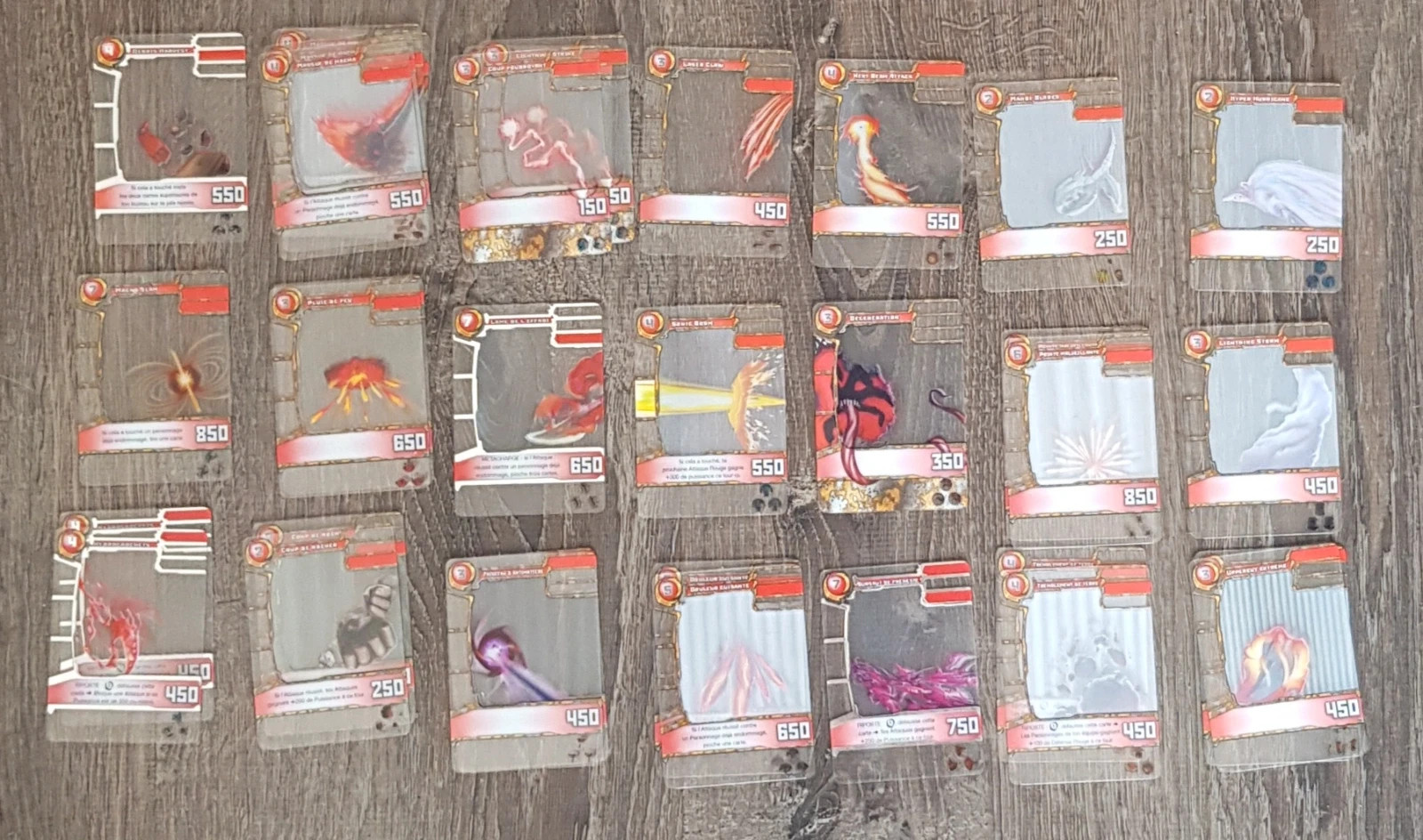 🖤 jeu de carte 3D Redakai 🖤 – redakai – taille Taille unique 4
