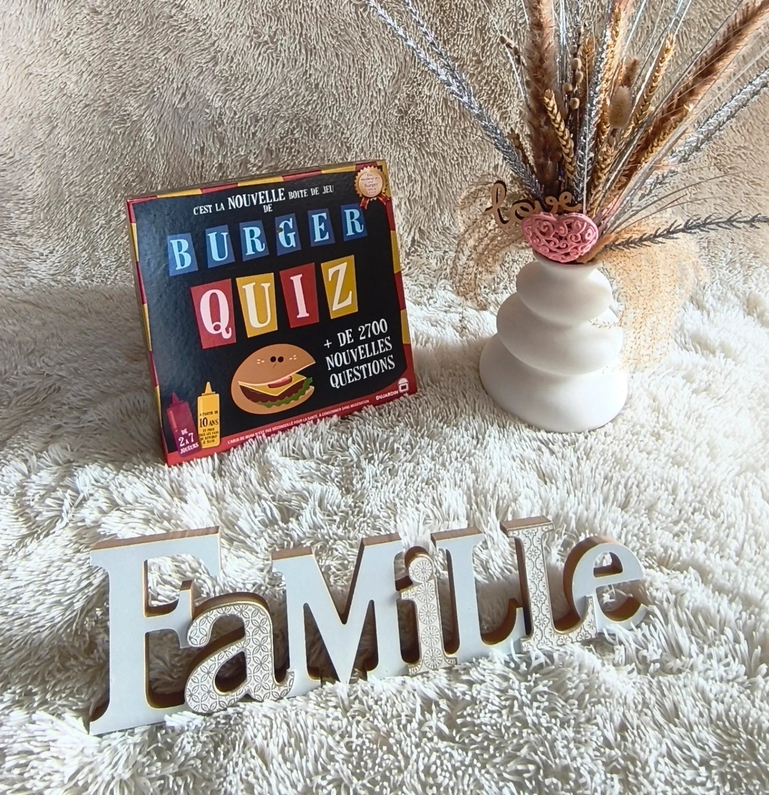 🖤 jeu de société " burger quiz" 🖤