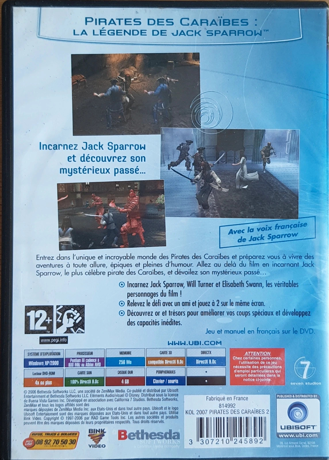 💙 jeux vidéo PC "pirate des Caraïbes" 💙 – Autre – taille Taille unique 3
