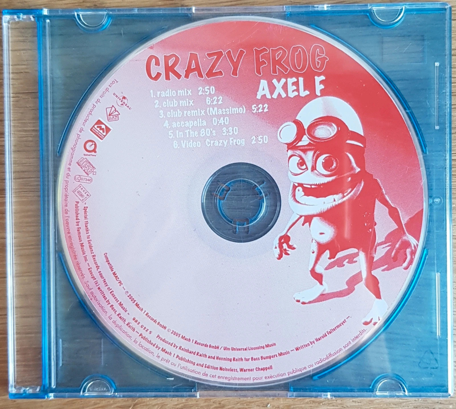 💗 CD audio "crasy frog" 2