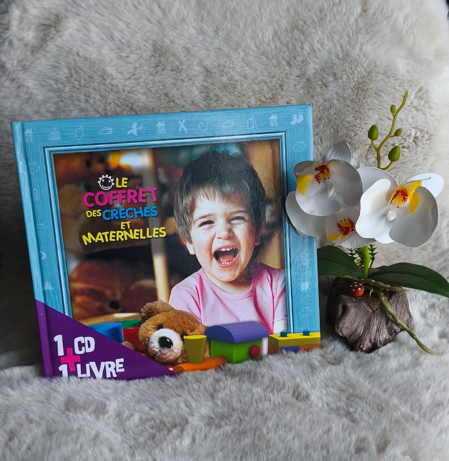 🩵 CD avec livre pour enfants pour maternelle 🩵