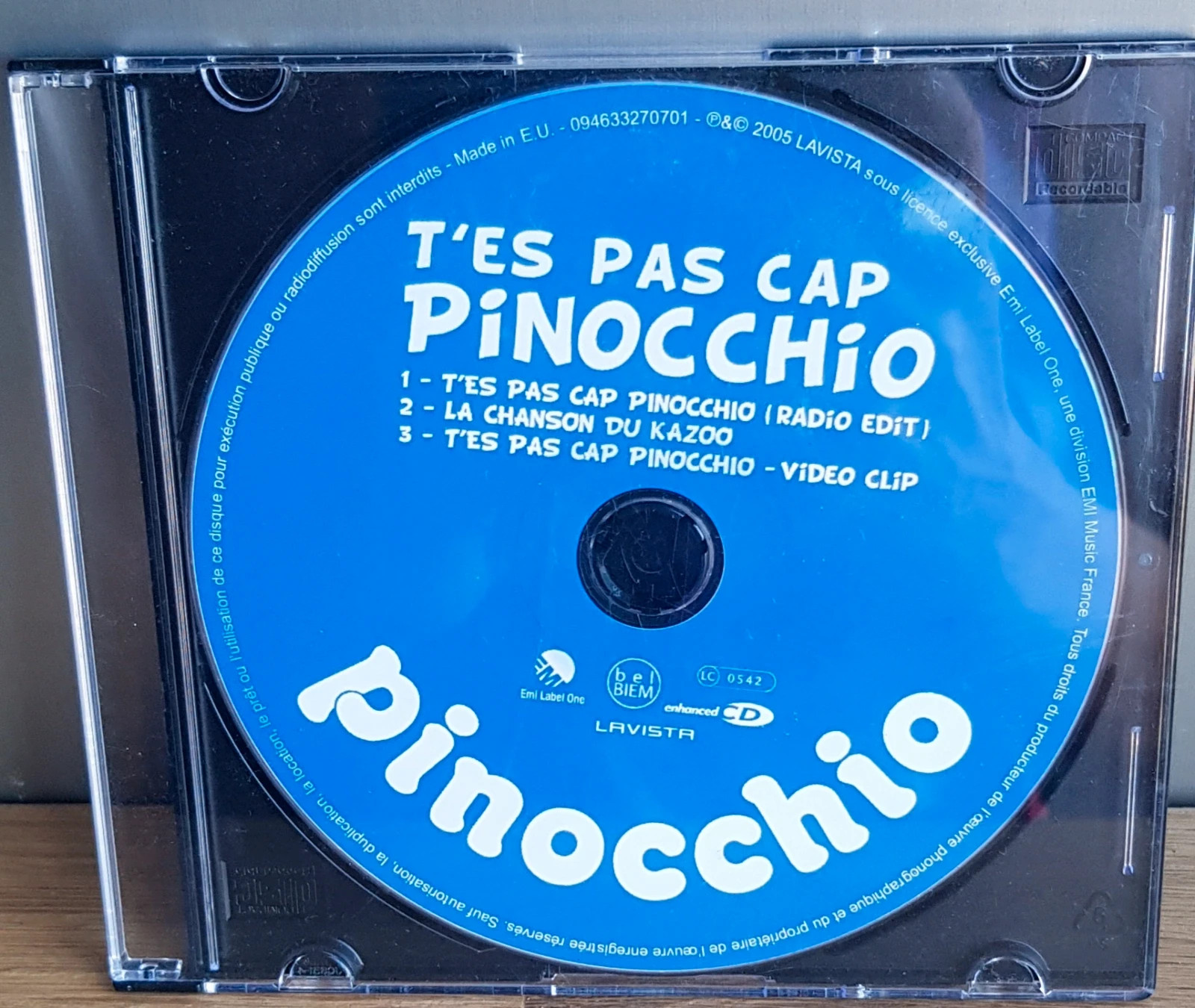 💙 CD audio "pinocchio" 💙 3