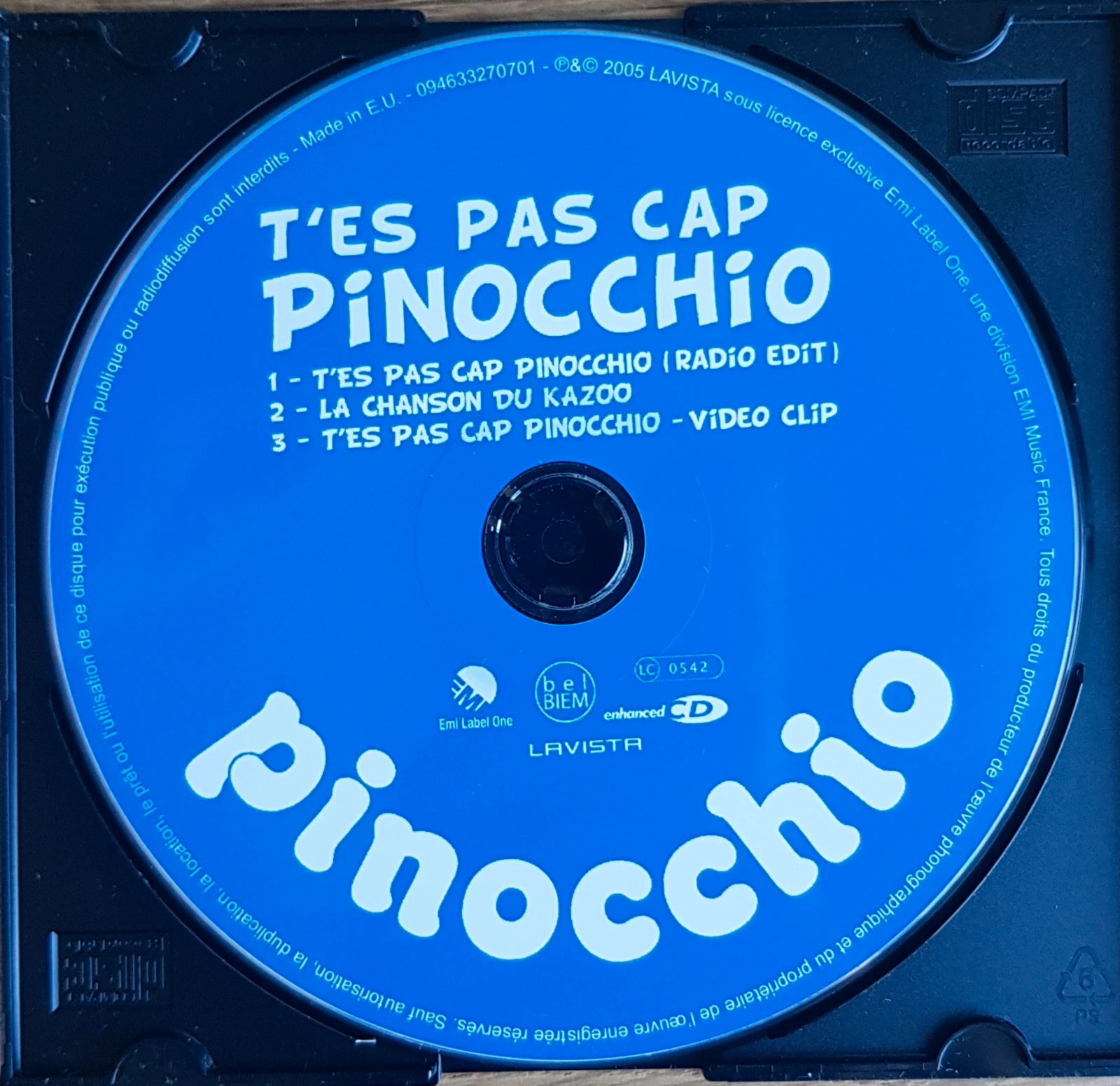 💙 CD audio "pinocchio" 💙 2