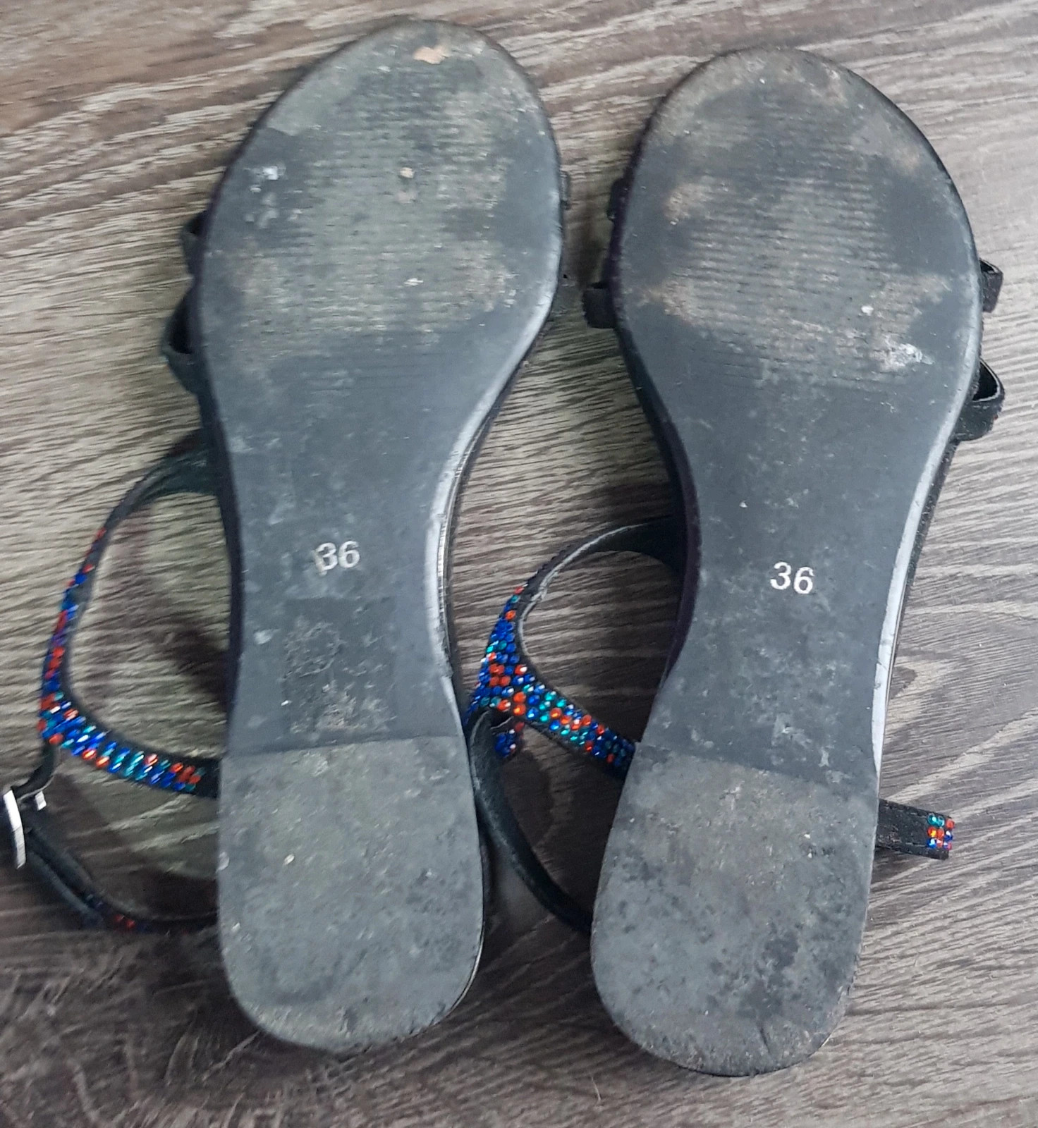 💙 sandales multicolore à Strass T36 💙 – Elue par nous – taille 36 3