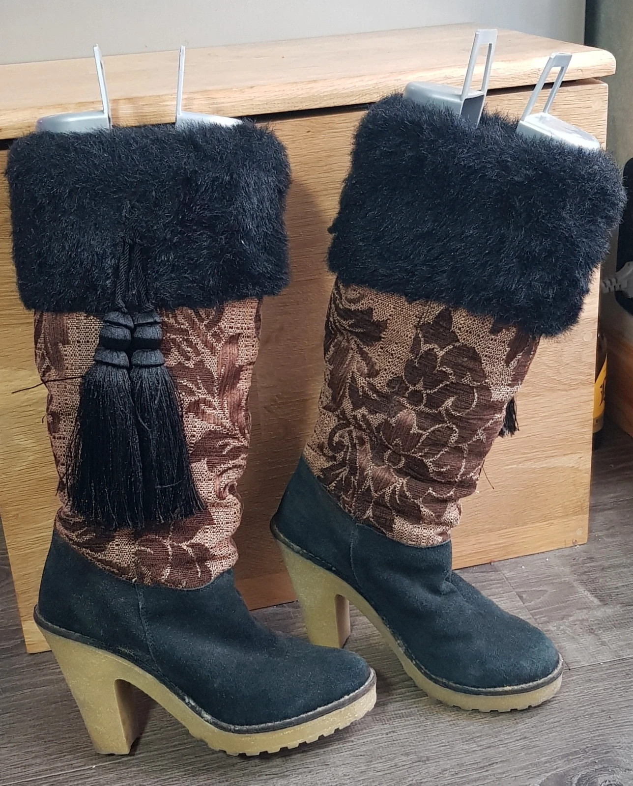 🖤 bottes fourrées avec pompons T37 🖤 – Elue par nous – taille 37 2