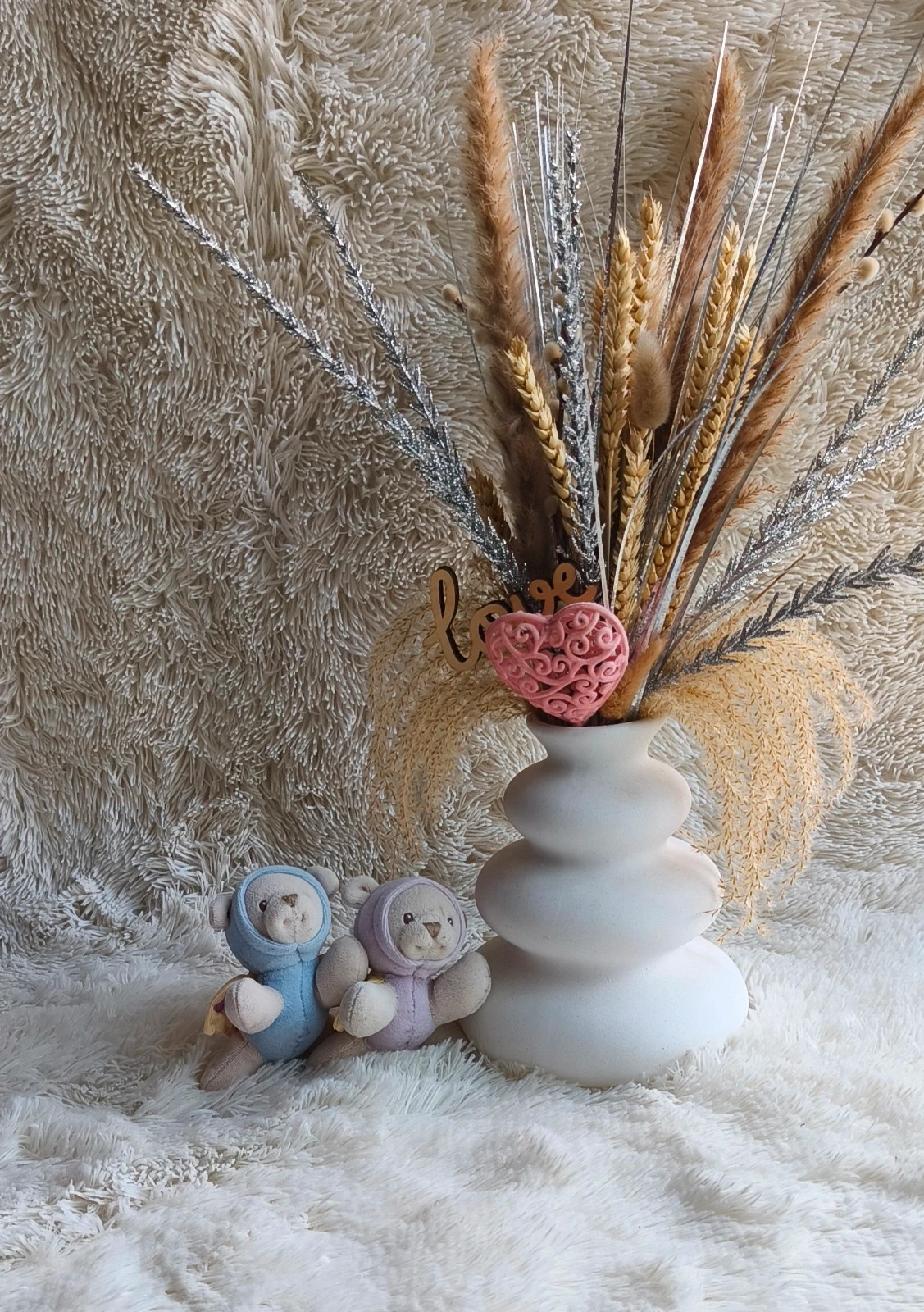 🩷 lot de 2 petites peluches papillons 🩵