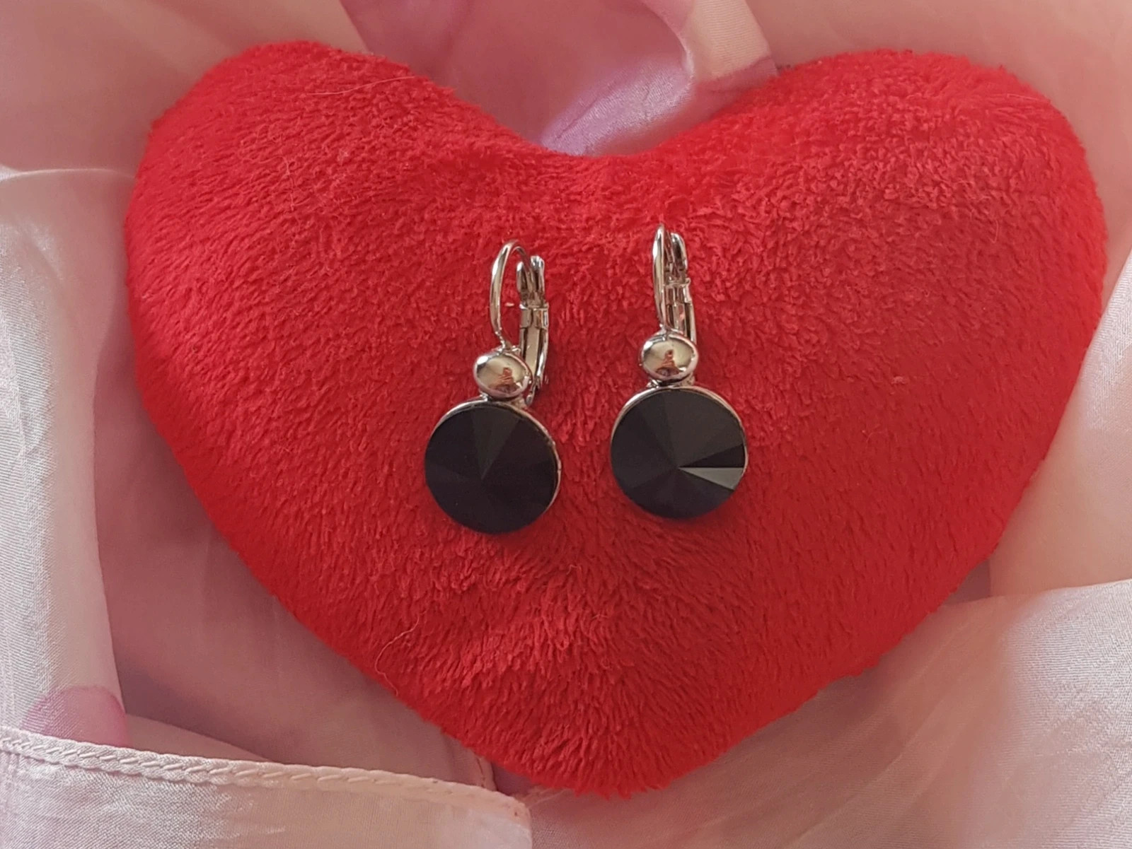 🖤 boucle d'oreille diamant noir fantaisie 🖤 – Claire's – taille Taille unique 2