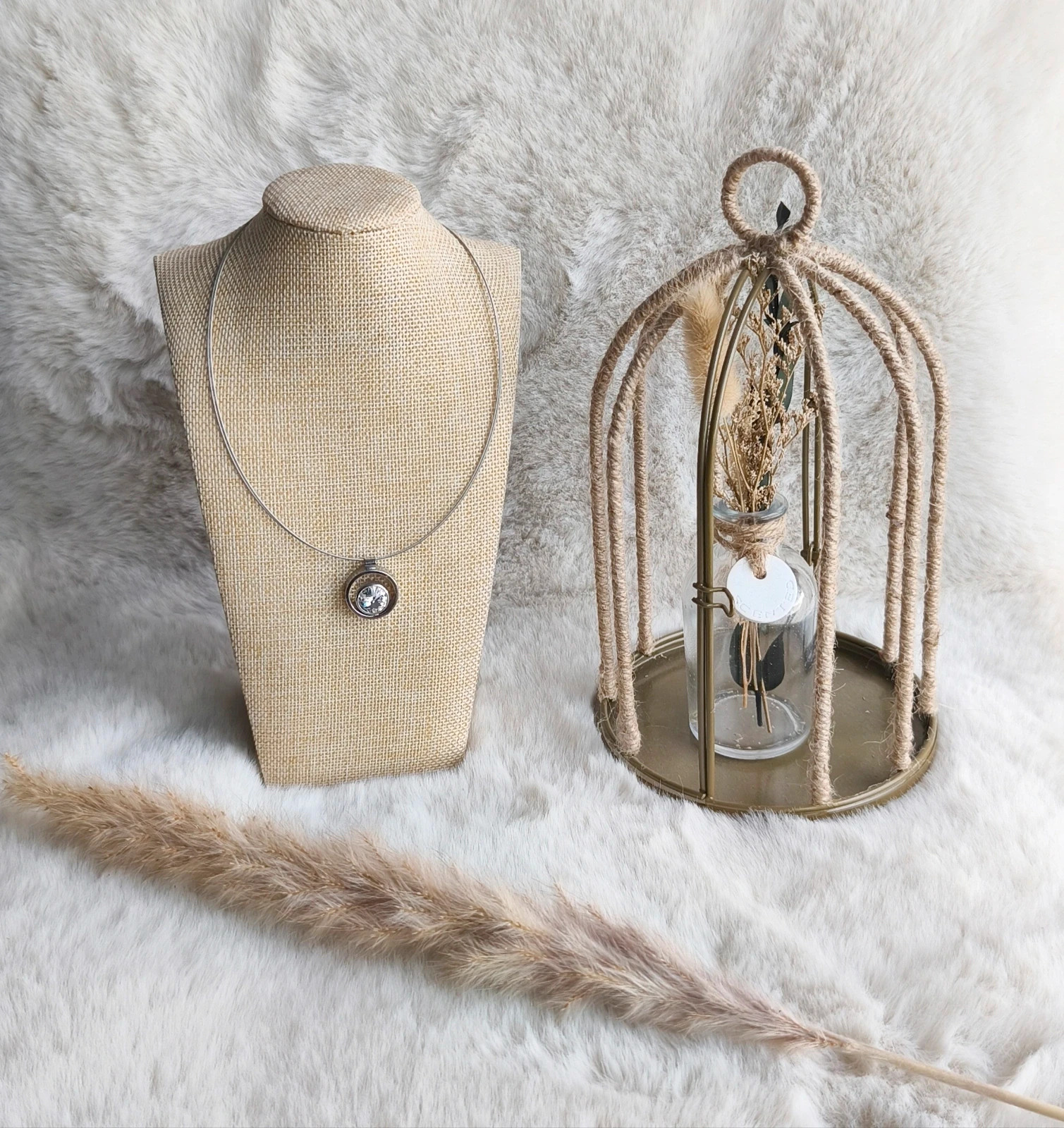 🩶 collier diamant fantaisie 🩶