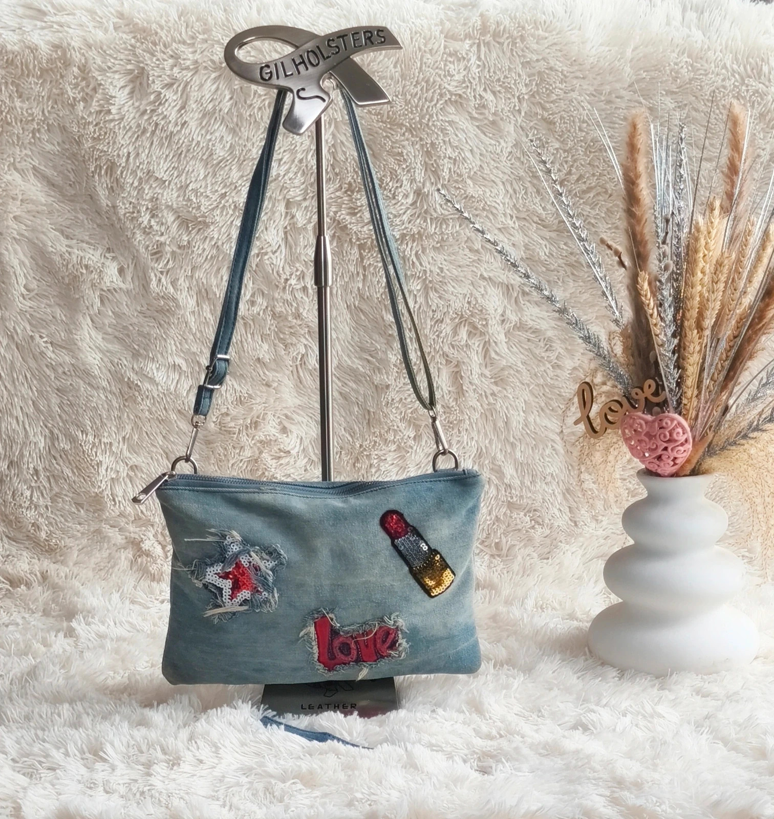 🩵 sac à main ou petite pochette en jeans femme 🩵