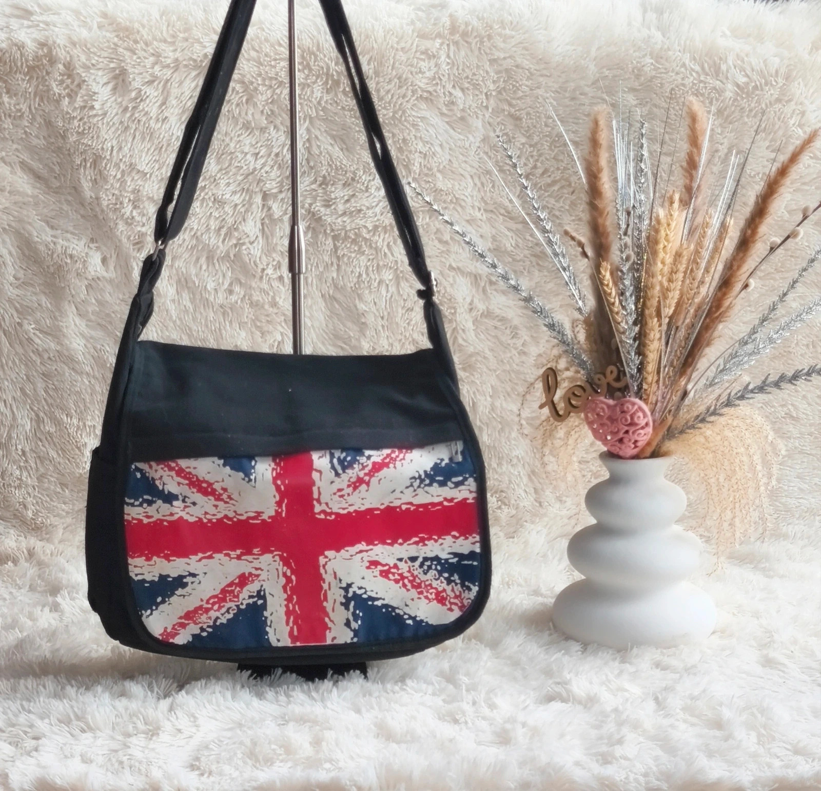 🖤 sac bandoulière thème Angleterre femme 🖤