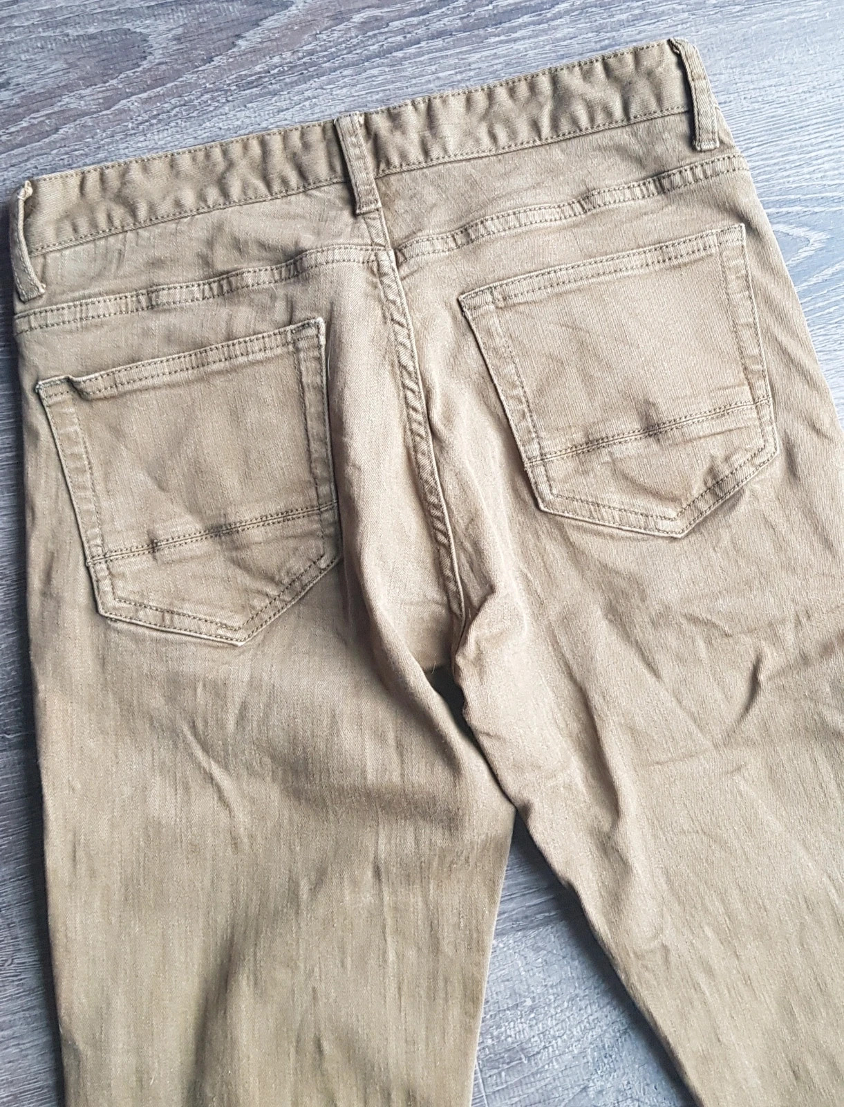 💚 jeans kaki homme taille M 💚 – Kiabi – taille M 4