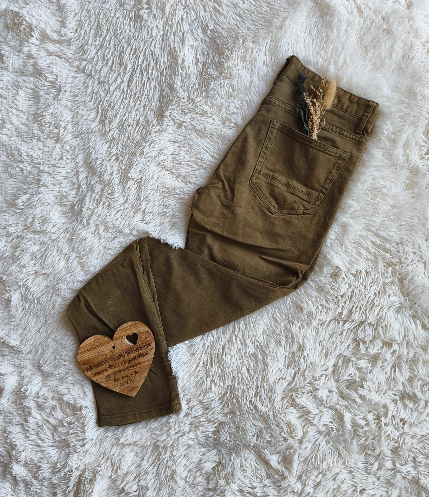 💚 jeans kaki homme taille M 💚 – Kiabi – taille M 2