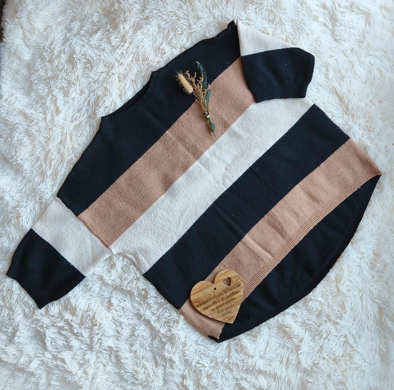 🖤 Pull manches 3/4 femme TU 🖤 – boutique indépendante – taille Taille unique 2