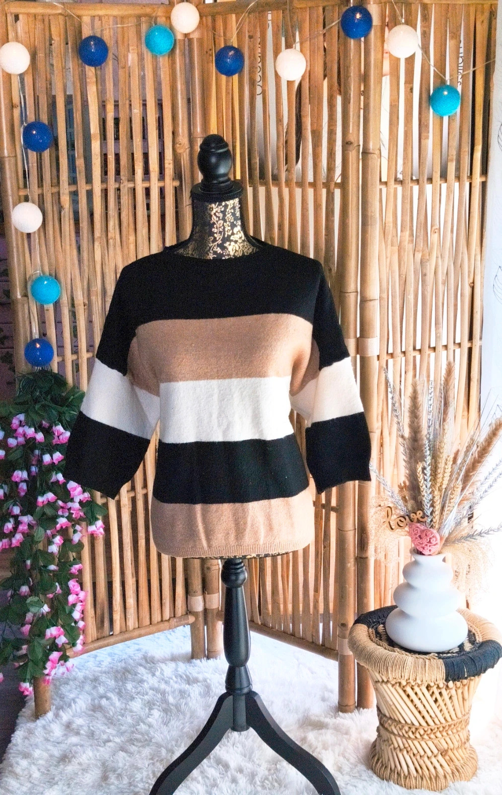 🖤 Pull manches 3/4 femme TU 🖤
