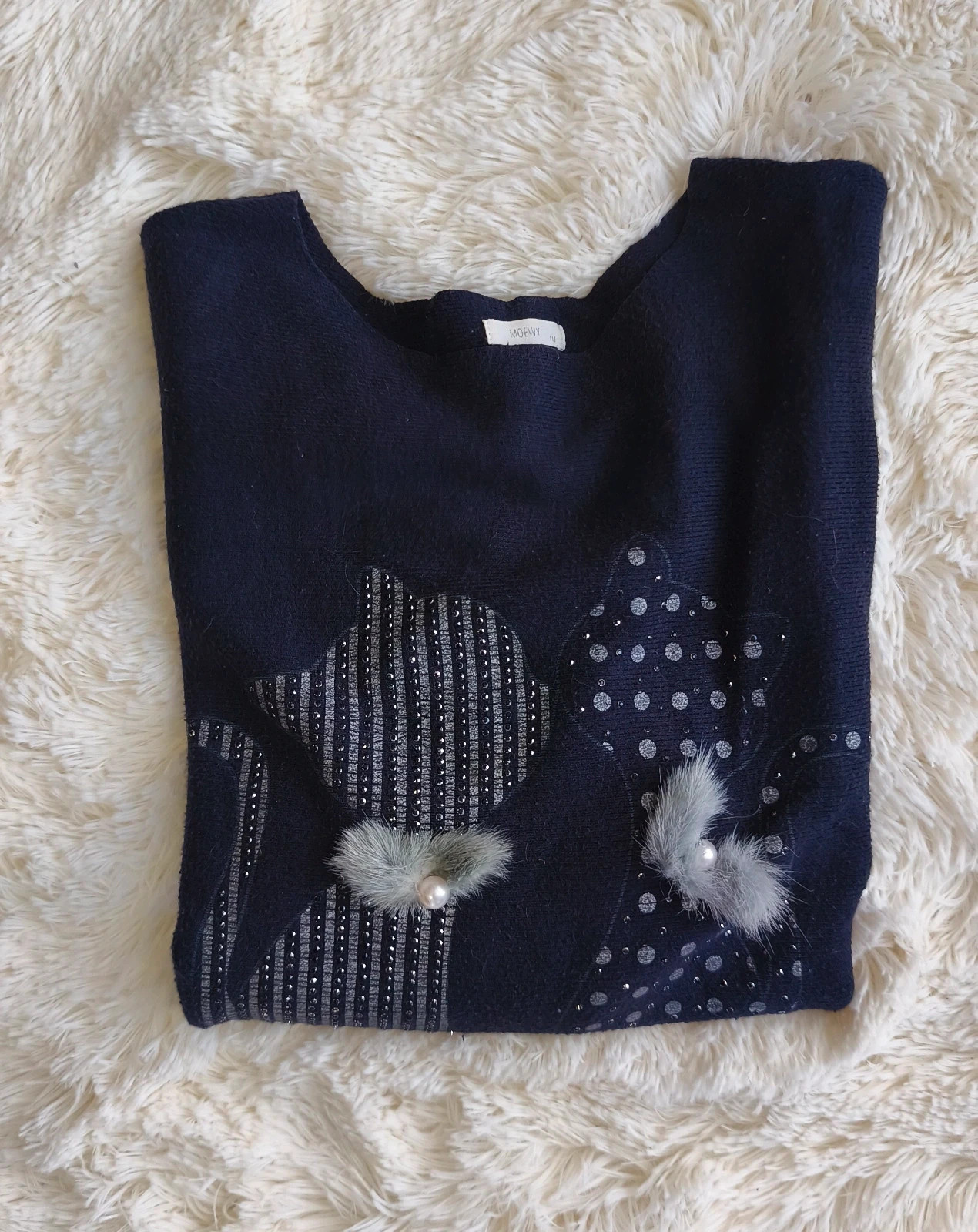 💙 pull chauve-souris femme TU 💙 – Moewy – taille Taille unique 3