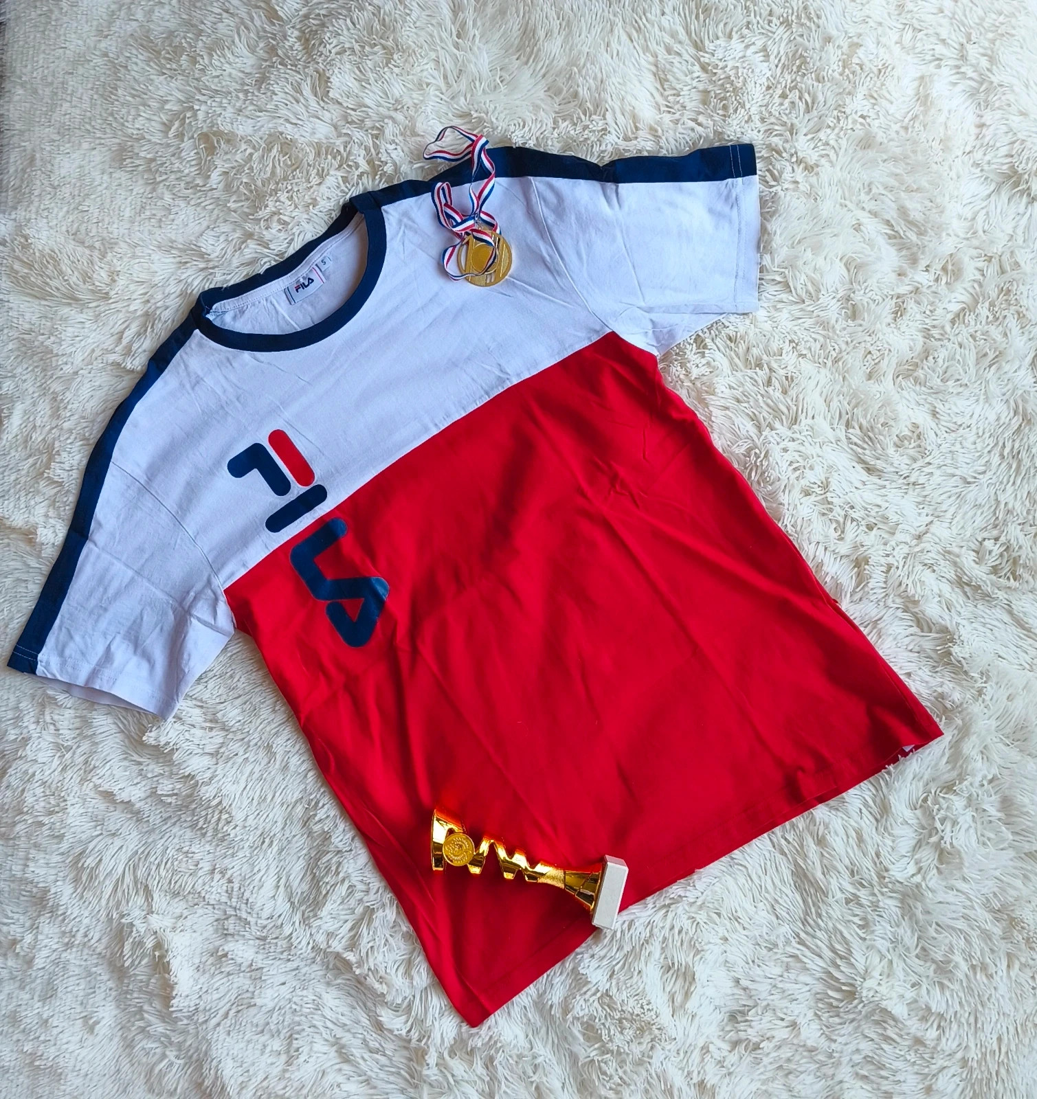 🤍 tee-shirt manches courtes Fila homme taille S 🤍 – FILA – taille S 2