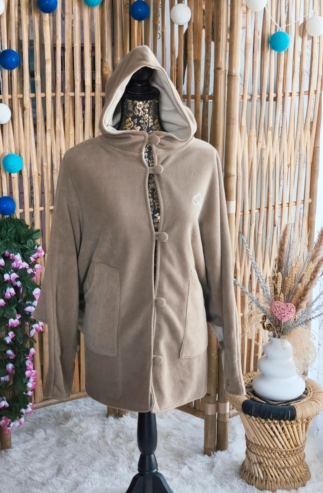 🤎 poncho polaire femme TU 🤎