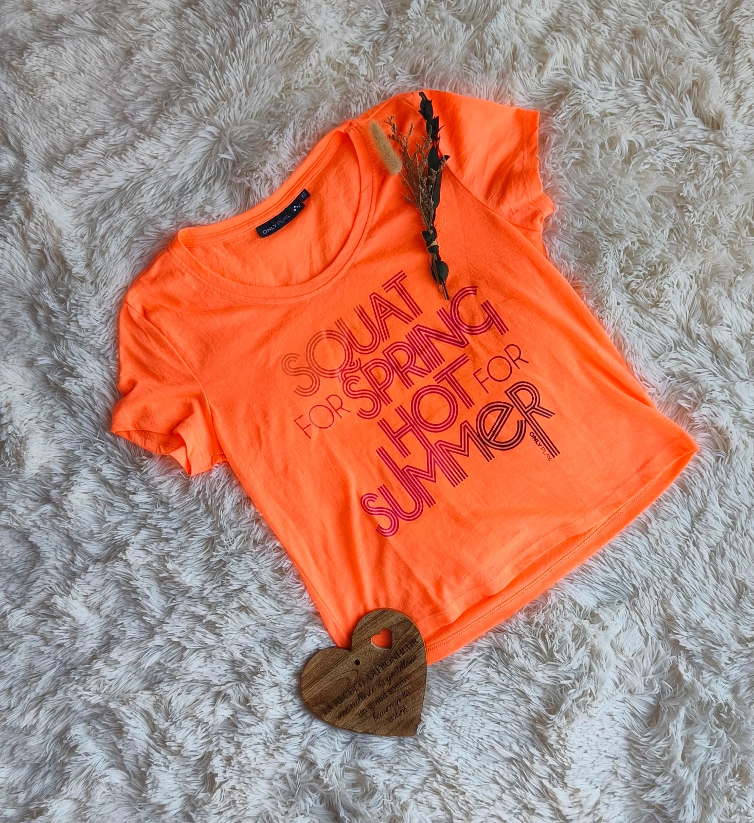 🧡 tee-shirt de fitness femme T34 🧡 – ONLY – taille XS / 34 / 6 2