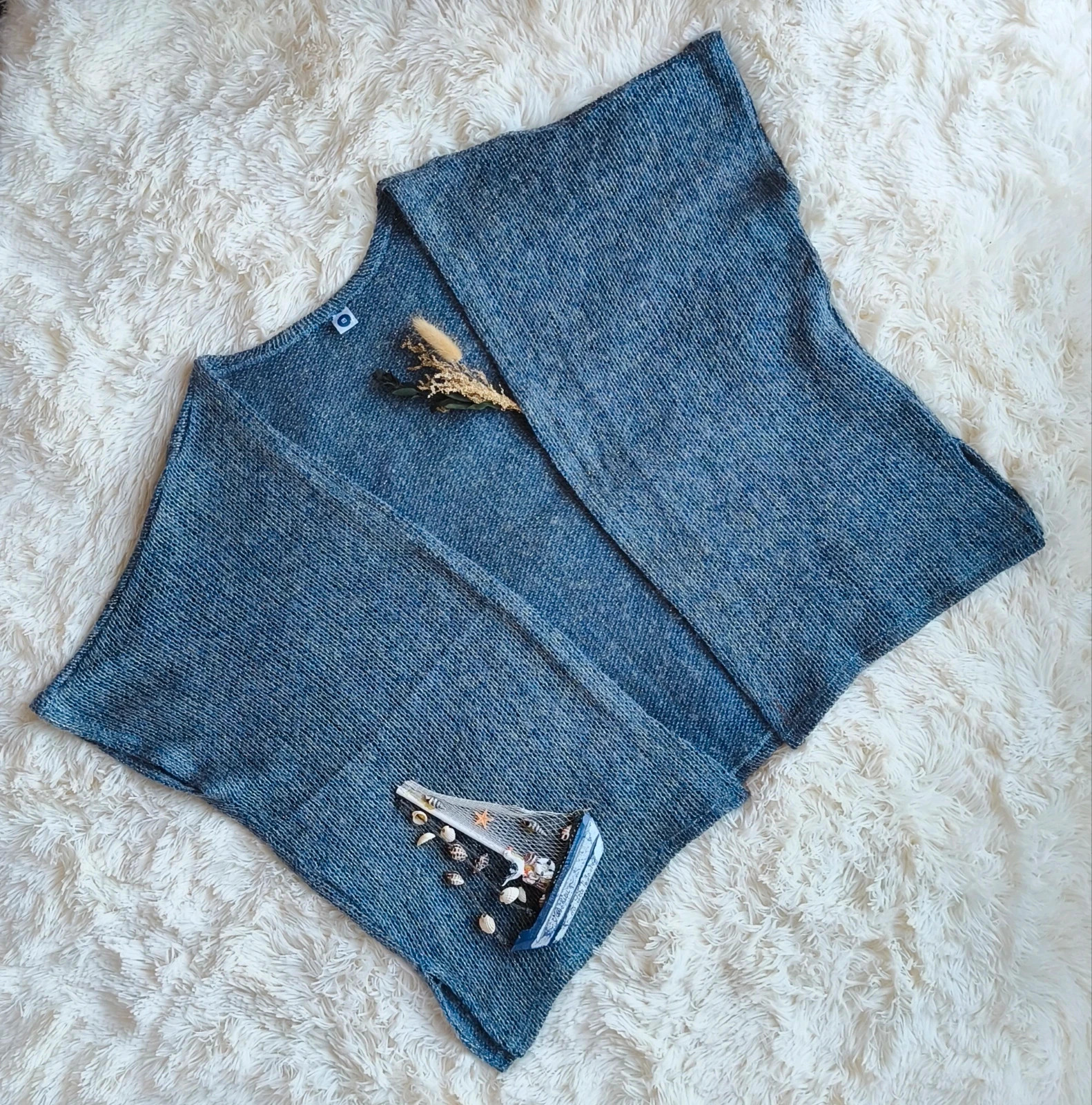 💙 Gillet manches courtes femme TU 💙 – Monoprix – taille Taille unique 2
