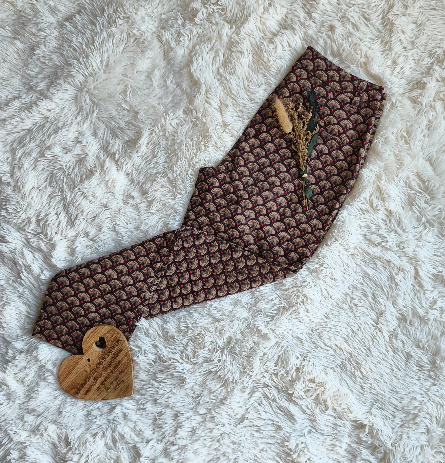 🤎 pantalon bariolé femme T34 🤎 – Sarah John – taille XS / 34 / 6 2
