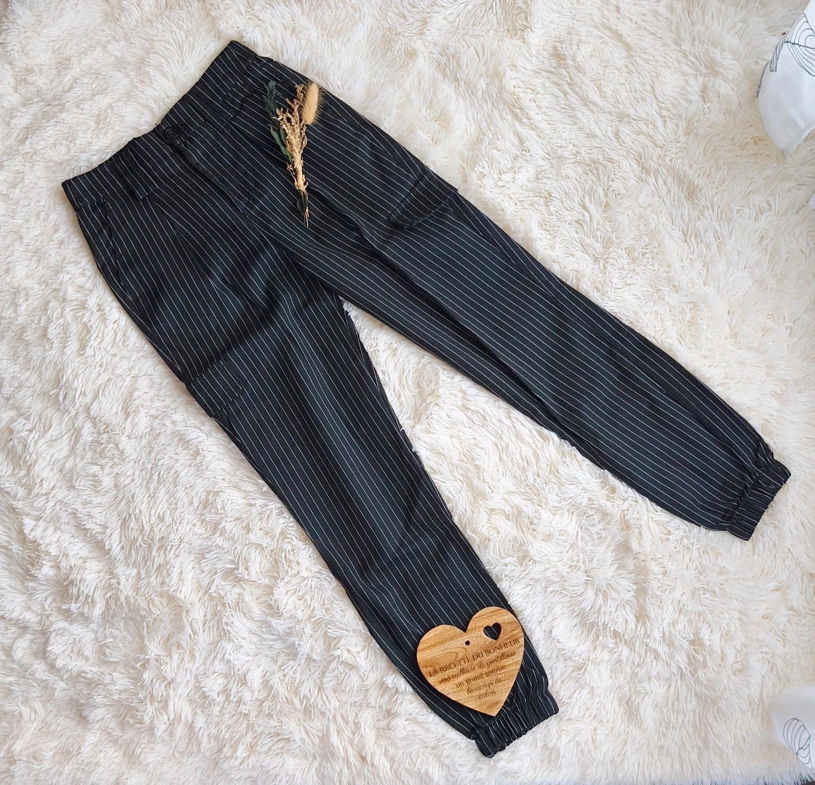 🖤 pantalon à rayures femme T32 🖤