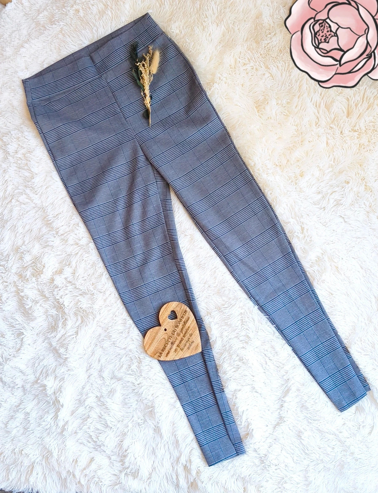 🩶 leggings à carreaux femme T36 🩶