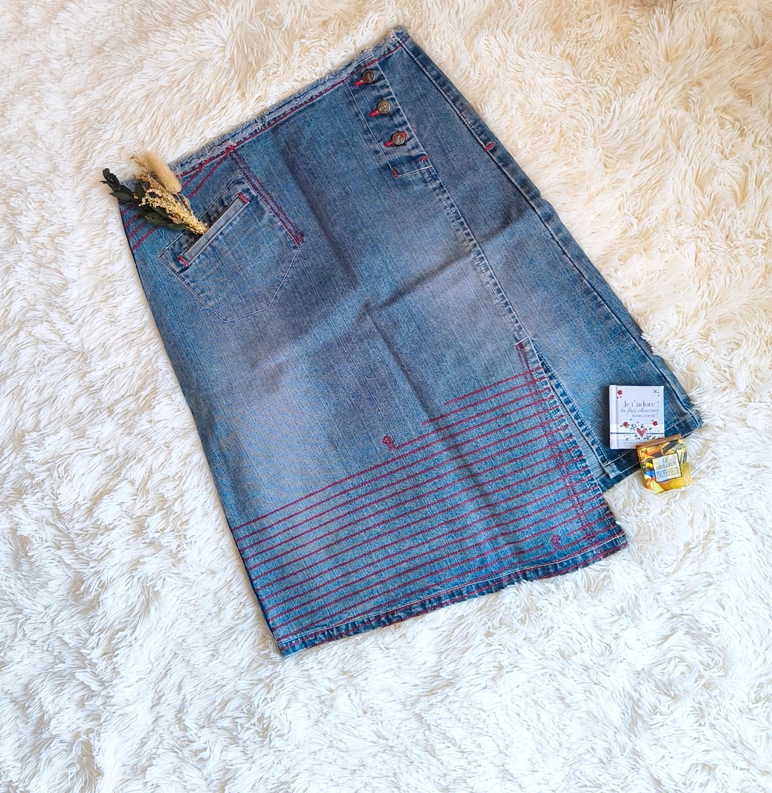 💙 Jupe en jeans femme T36 💙