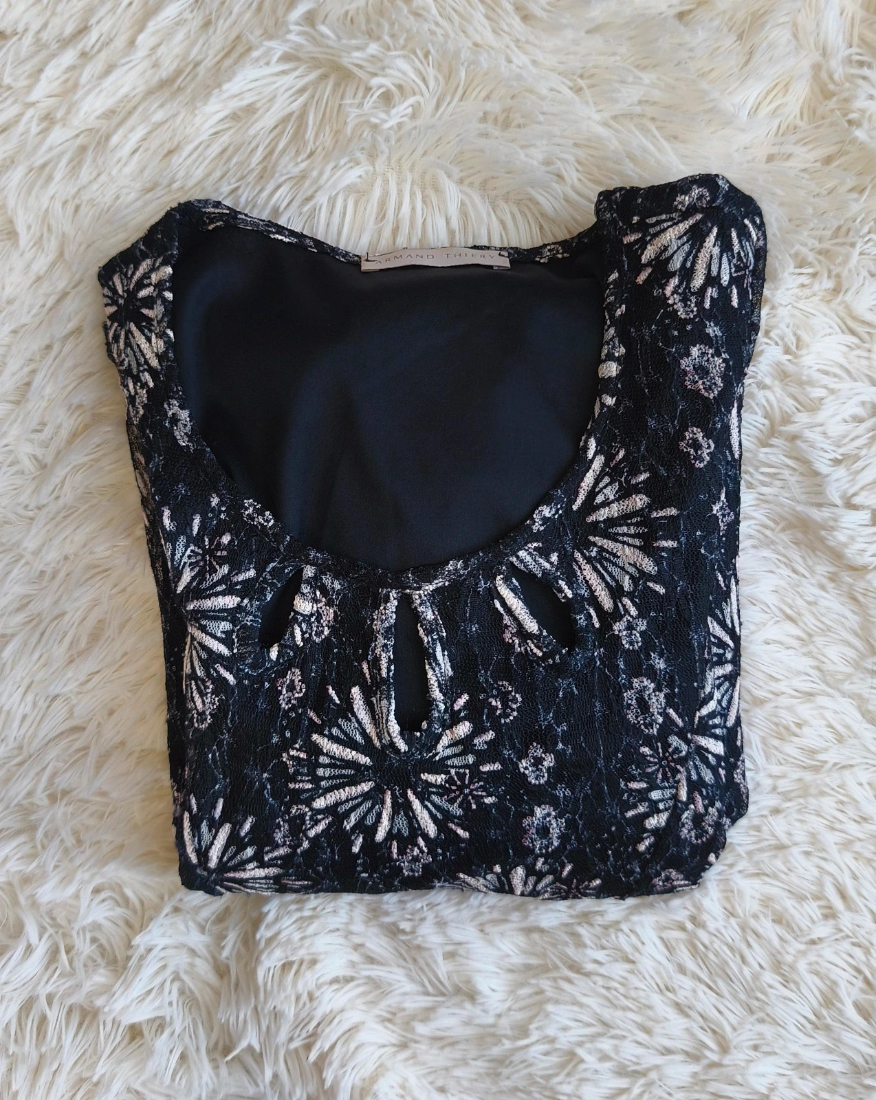 🖤 robe fleuri femme T36 🖤 – Armand Thiery – taille S / 36 / 8 3