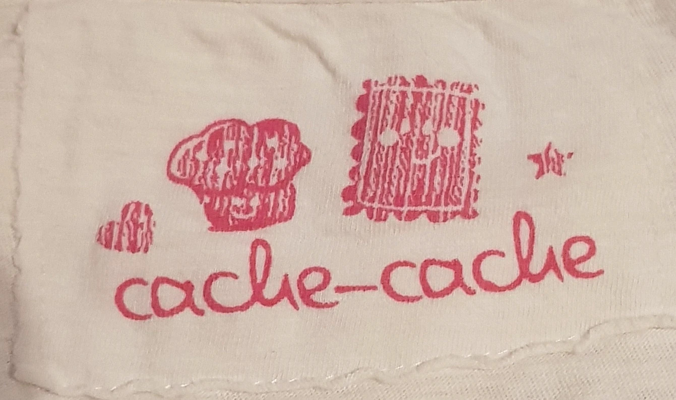 🤍 tee-shirt gourmand manches courtes femme T36 🤍 – Cache Cache – taille S / 36 / 8 5
