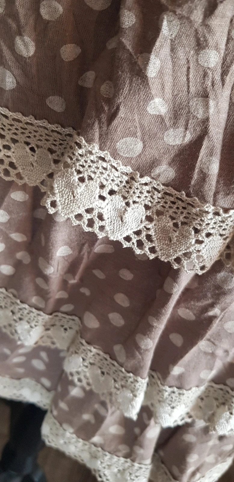 🤎 jupe à pois avec foulard assorti femme T36 🤎 – Cache Cache – taille Taille unique 5