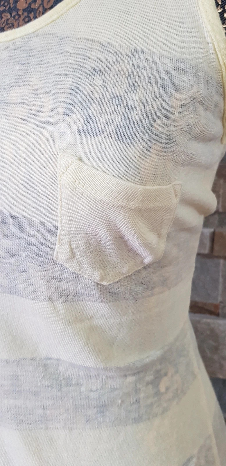 💛 débardeur jaune femme T36 💛 – Gémo – taille S 5