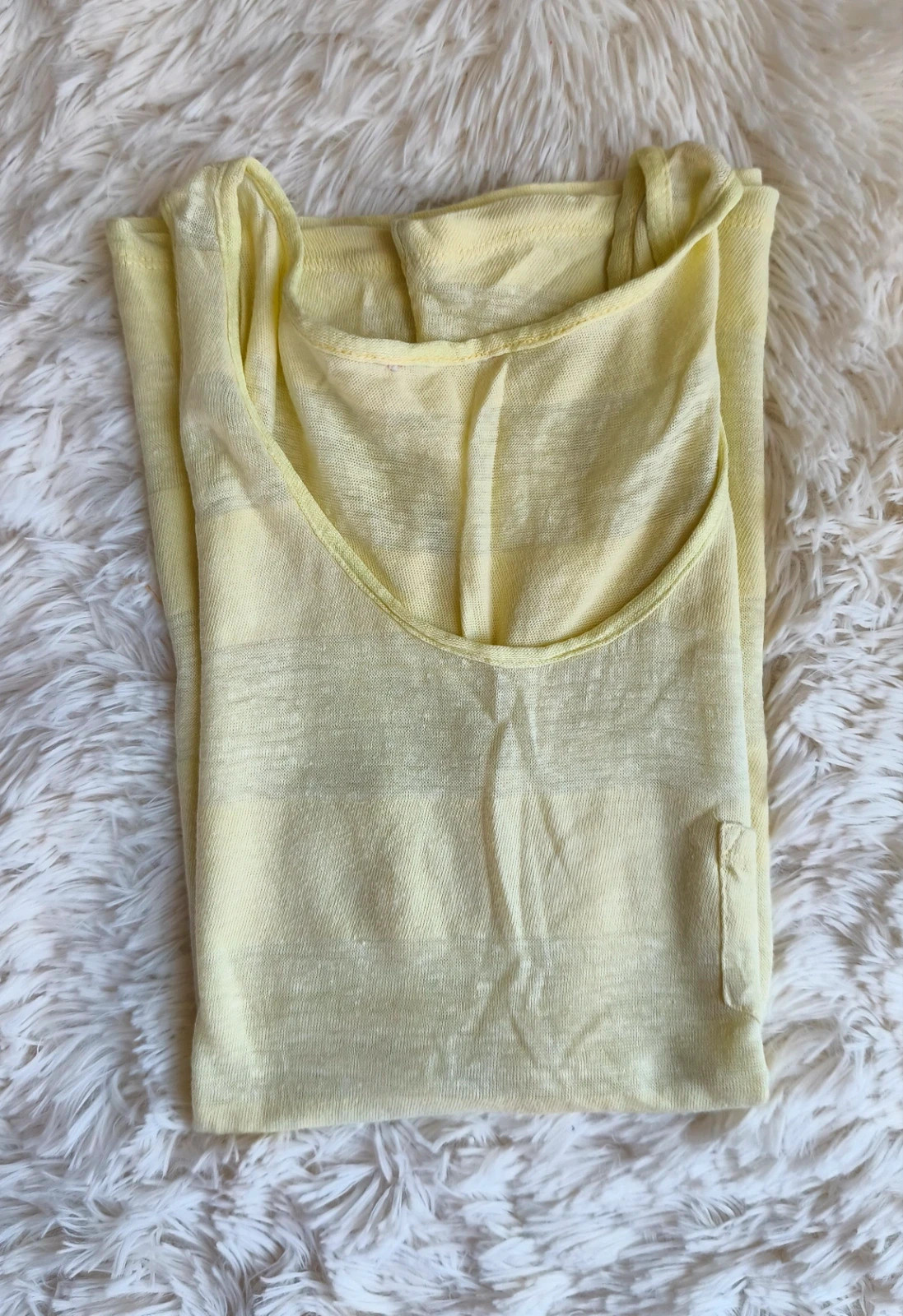 💛 débardeur jaune femme T36 💛 – Gémo – taille S 3