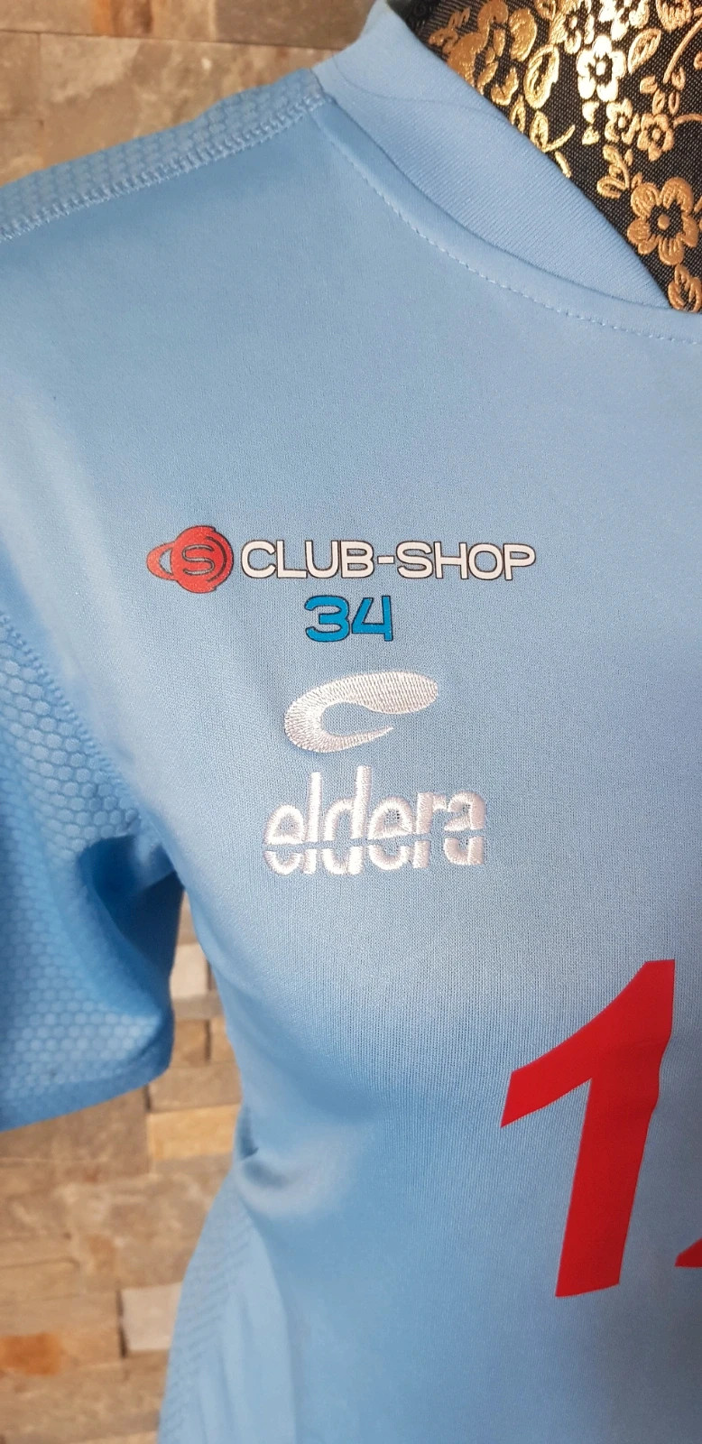 🩵 tee-shirt manches courtes de sport numéro 12 femme T38 🩵 – Eldera – taille M / 38 / 10 5