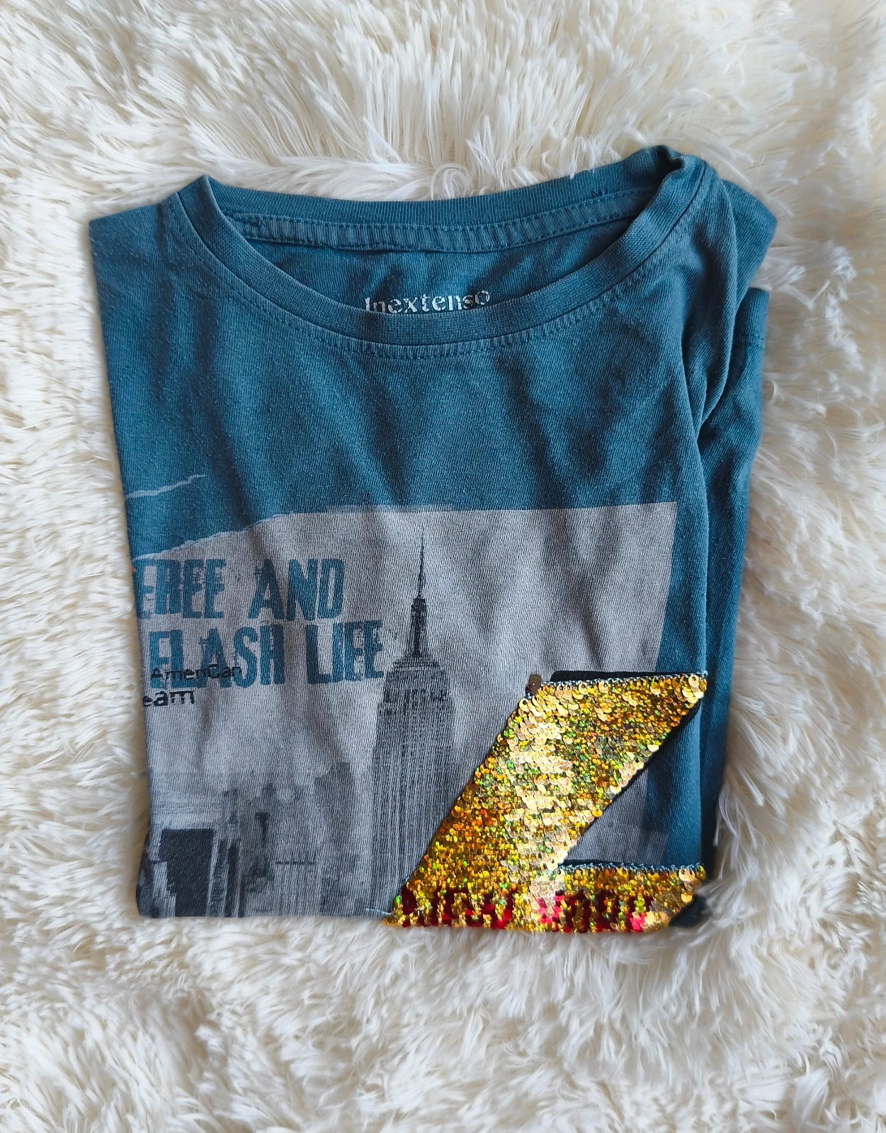 💙 tee-shirt manches longues garçon T8 ans 💙 – In Extenso – taille 8 ans / 128 cm 2
