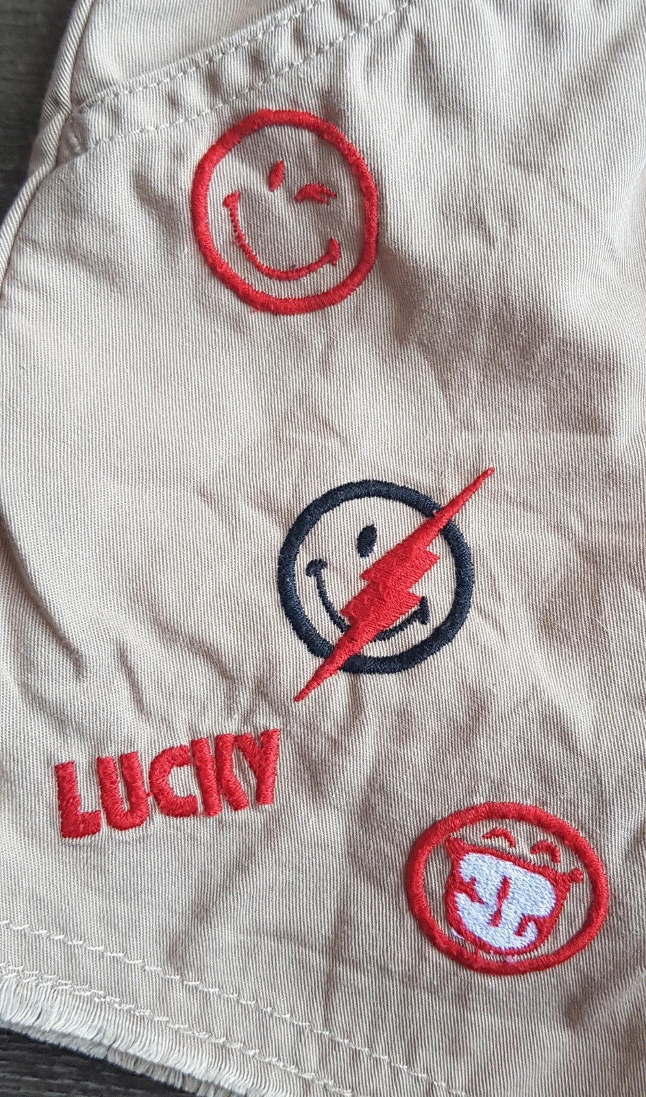 🤎 short garçon smiley T3 ans 🤎 – Smiley – taille 3 ans / 98 cm 4