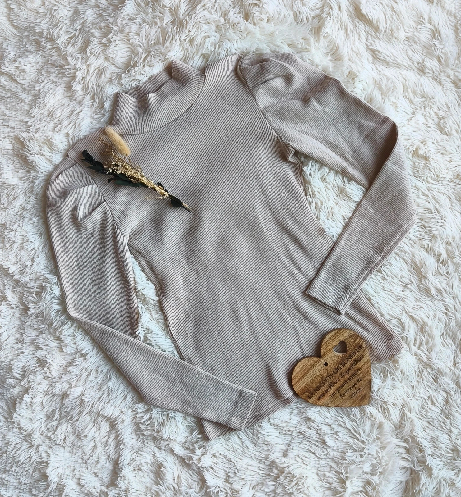 🤍 pull manches longues aux épaules bouffantes femme T36 🤍 – Olalook – taille S / 36 / 8 2