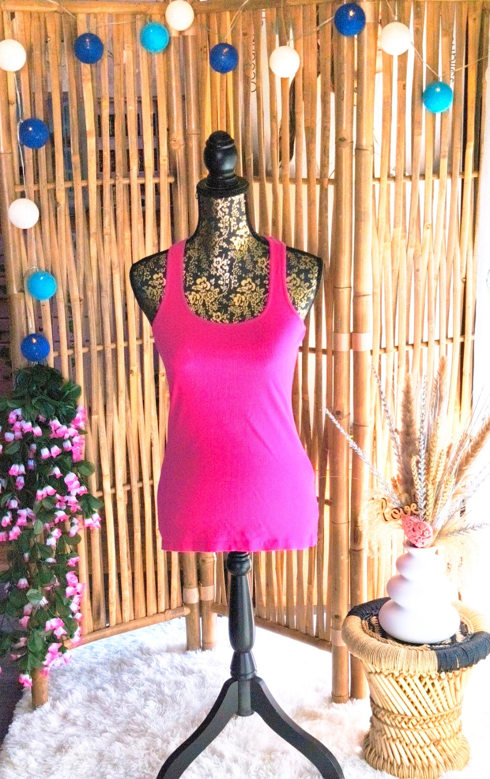 🩷 débardeur rose fushia femme T36 🩷